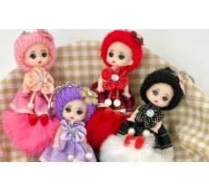 [배송]  폼폼팅커벨키링 (4개 제공, 총 4만원 상당)