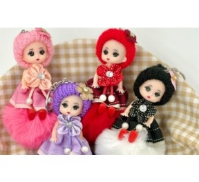 [배송]  폼폼팅커벨키링 (4개 제공, 총 4만원 상당)